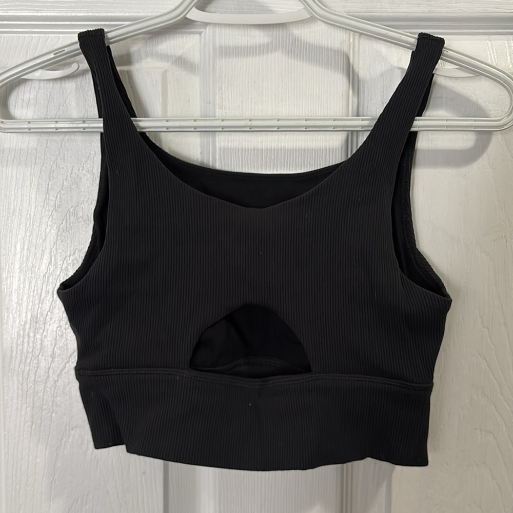 Ribbed Workout Top - Picture 2 of 3